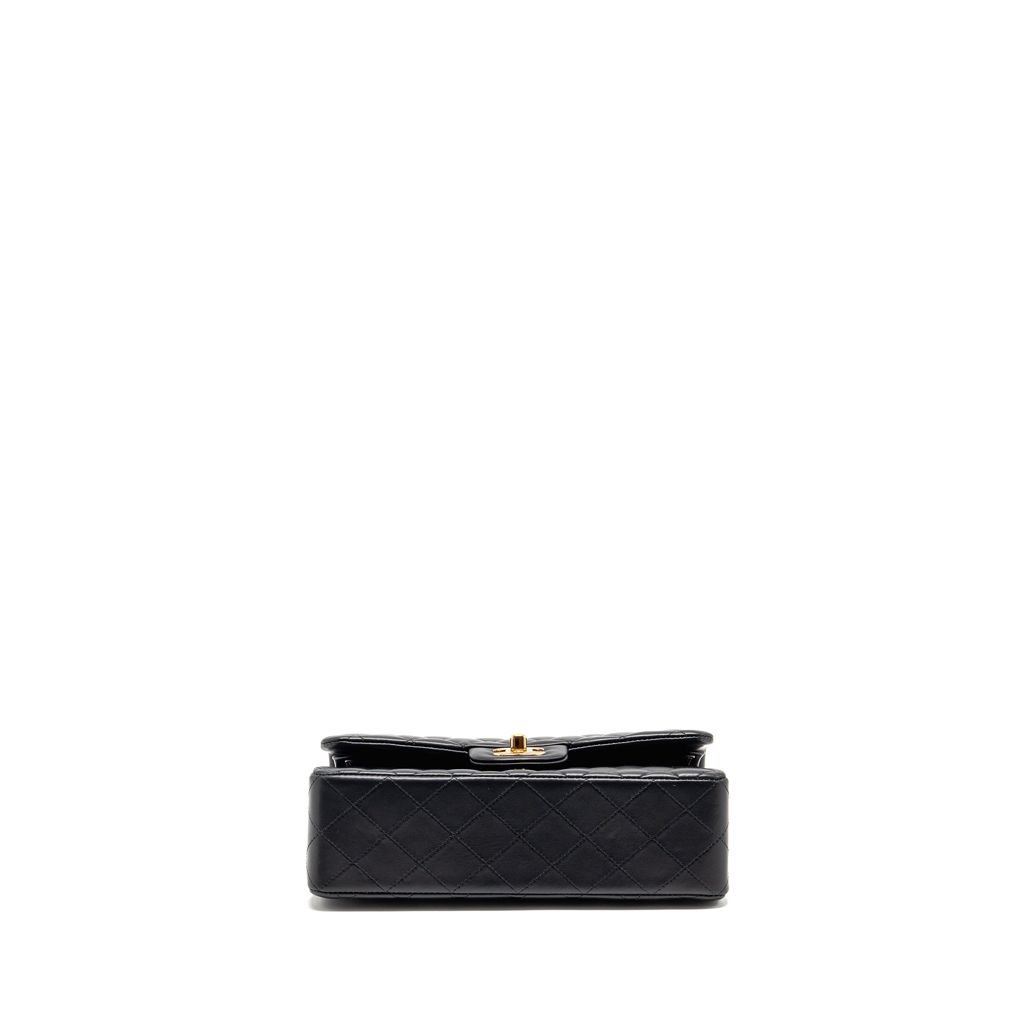 chanel-small-classic-double-flap-bag-lambskin-black-ghw-2