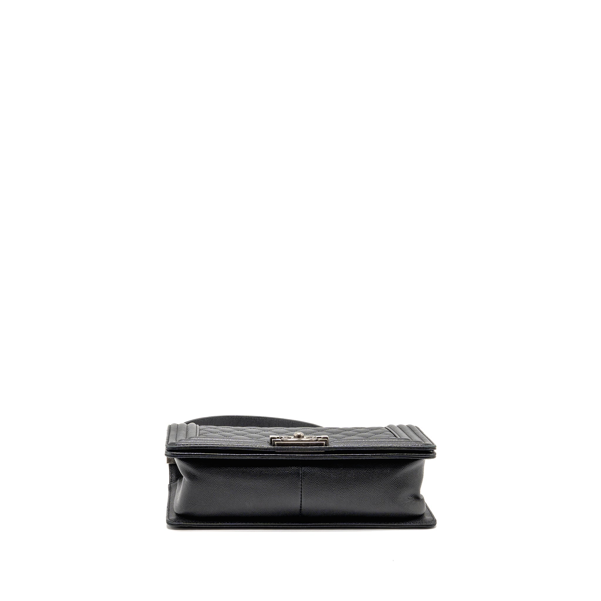 chanel-medium-boy-bag-caviar-black-shw-1