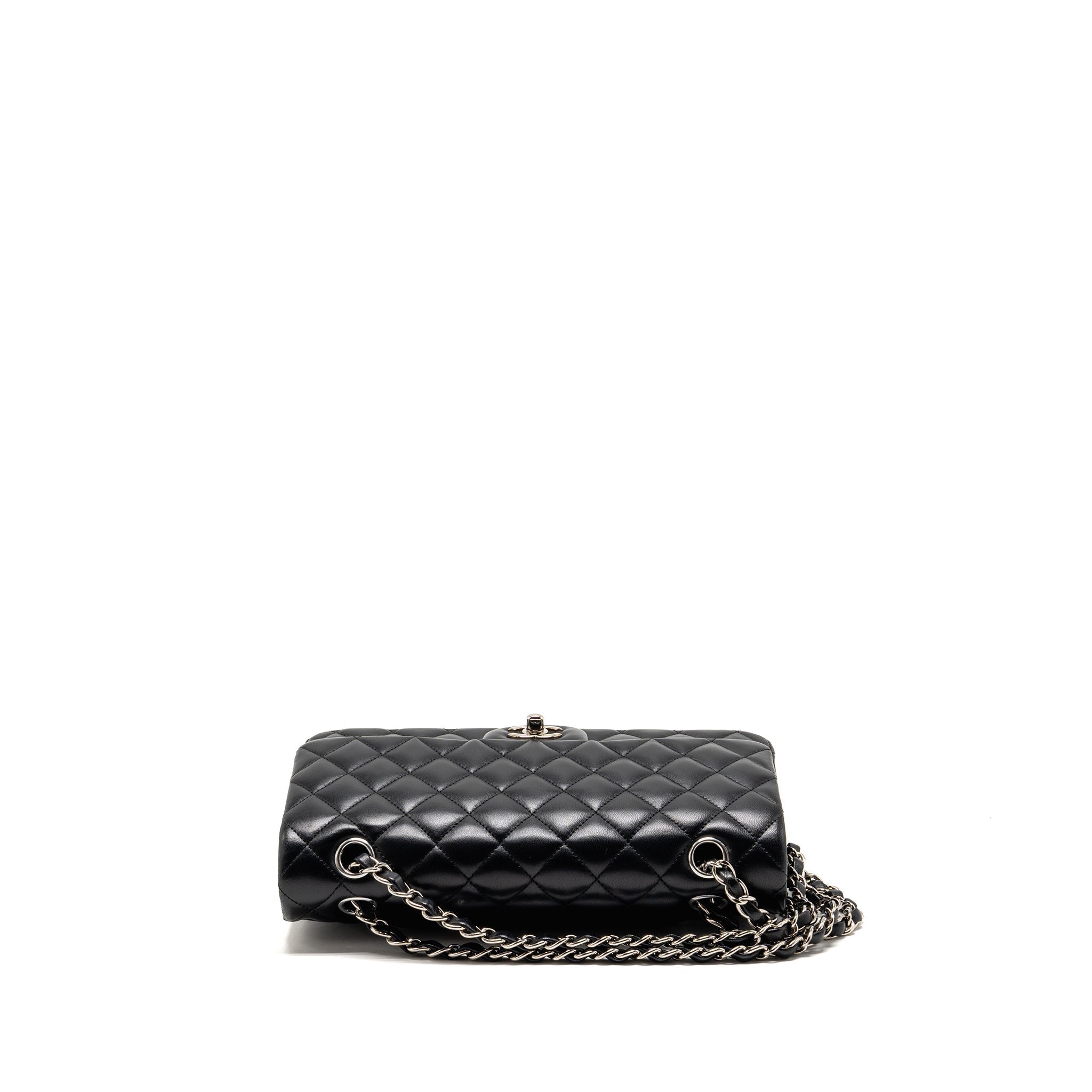 chanel-medium-classic-double-flap-bag-lambskin-black-shw-1