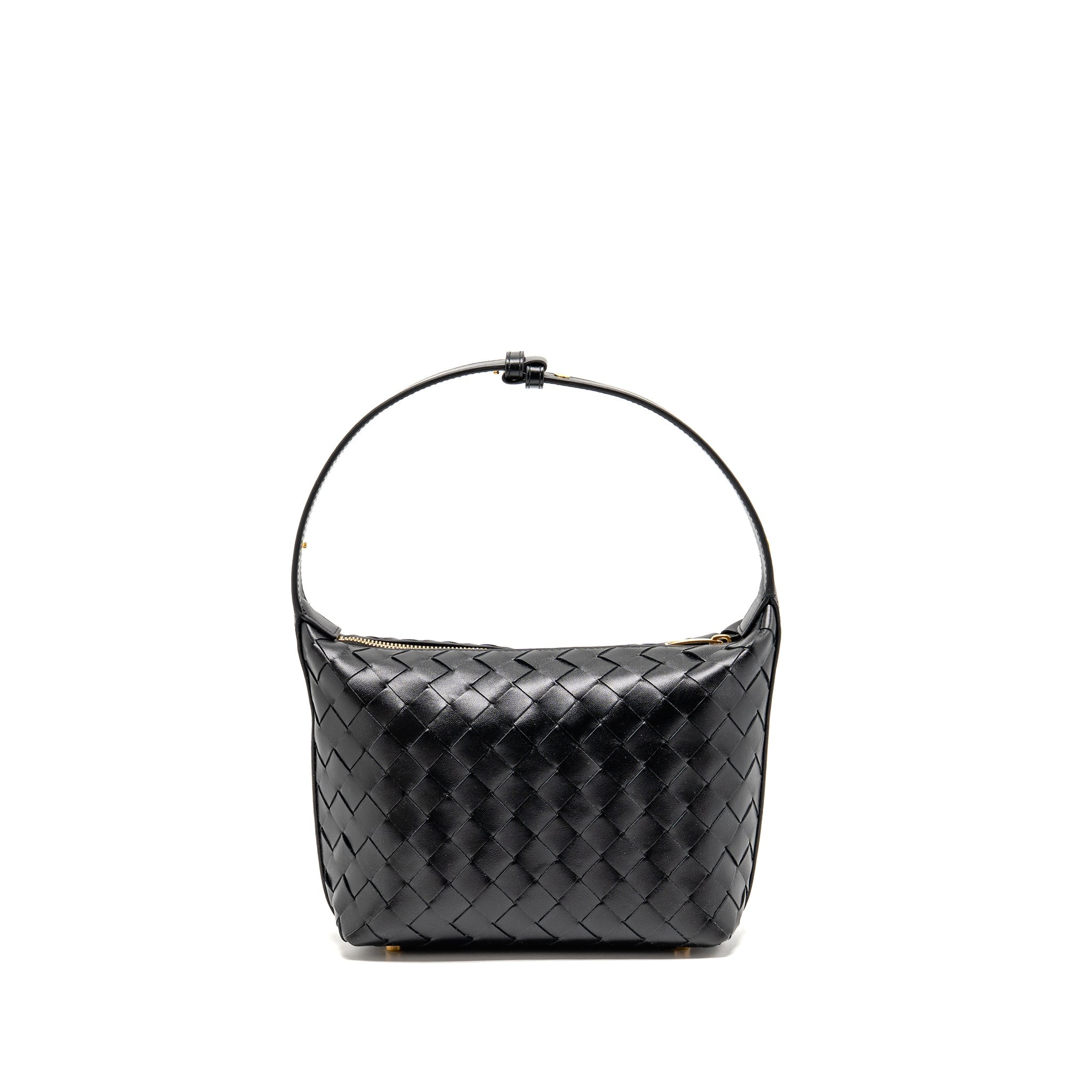 bottega-veneta-mini-wallace-shoulder-bag-calfskin-black-ghw
