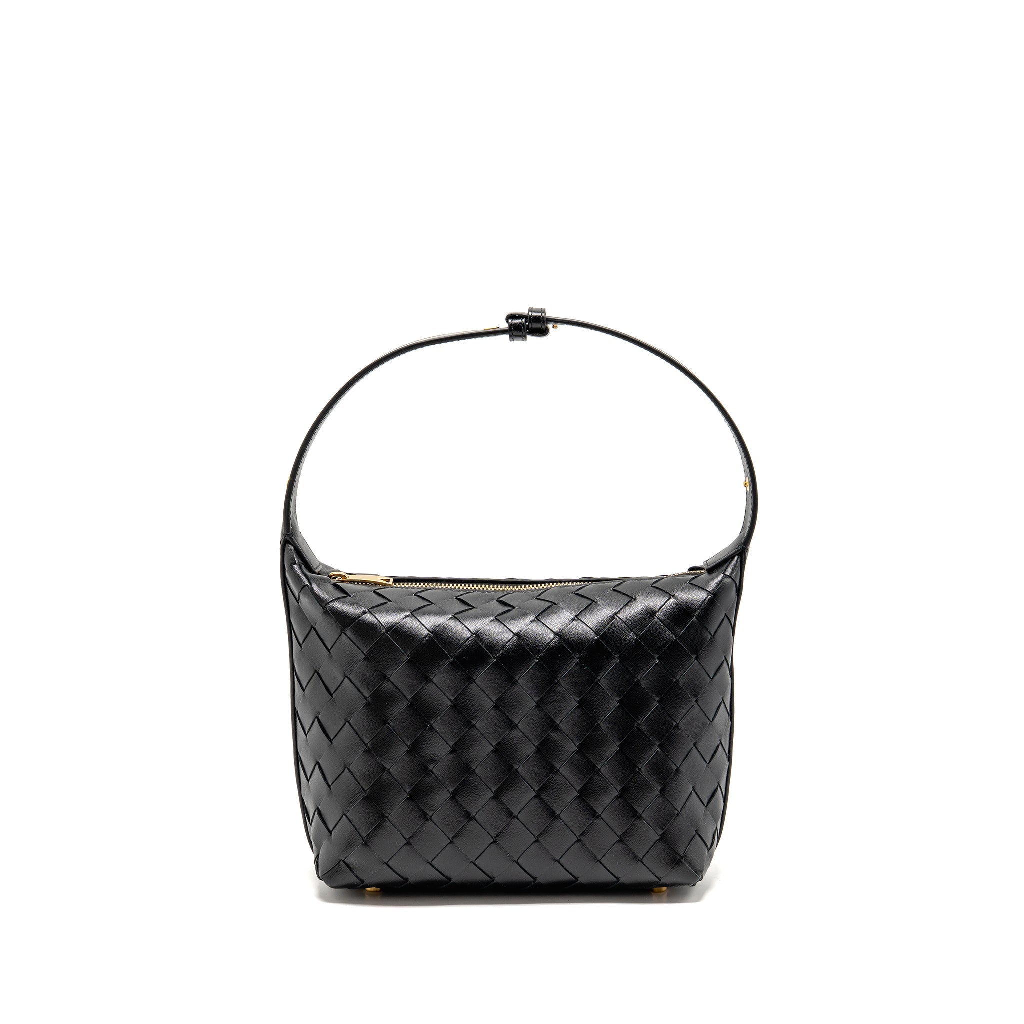 bottega-veneta-mini-wallace-shoulder-bag-calfskin-black-ghw