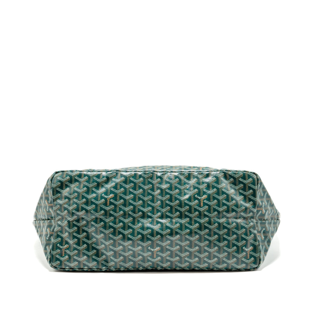 goyard-saint-louis-gm-tote-goyardine-canvas-calfskin-green-shw