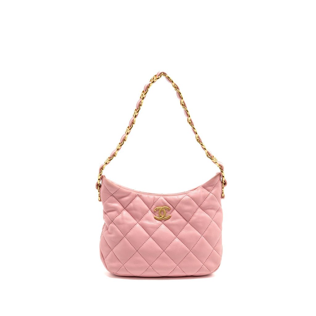chanel-22k-hobo-bag-with-logo-chain-lambskin-pink-ghw-microchip