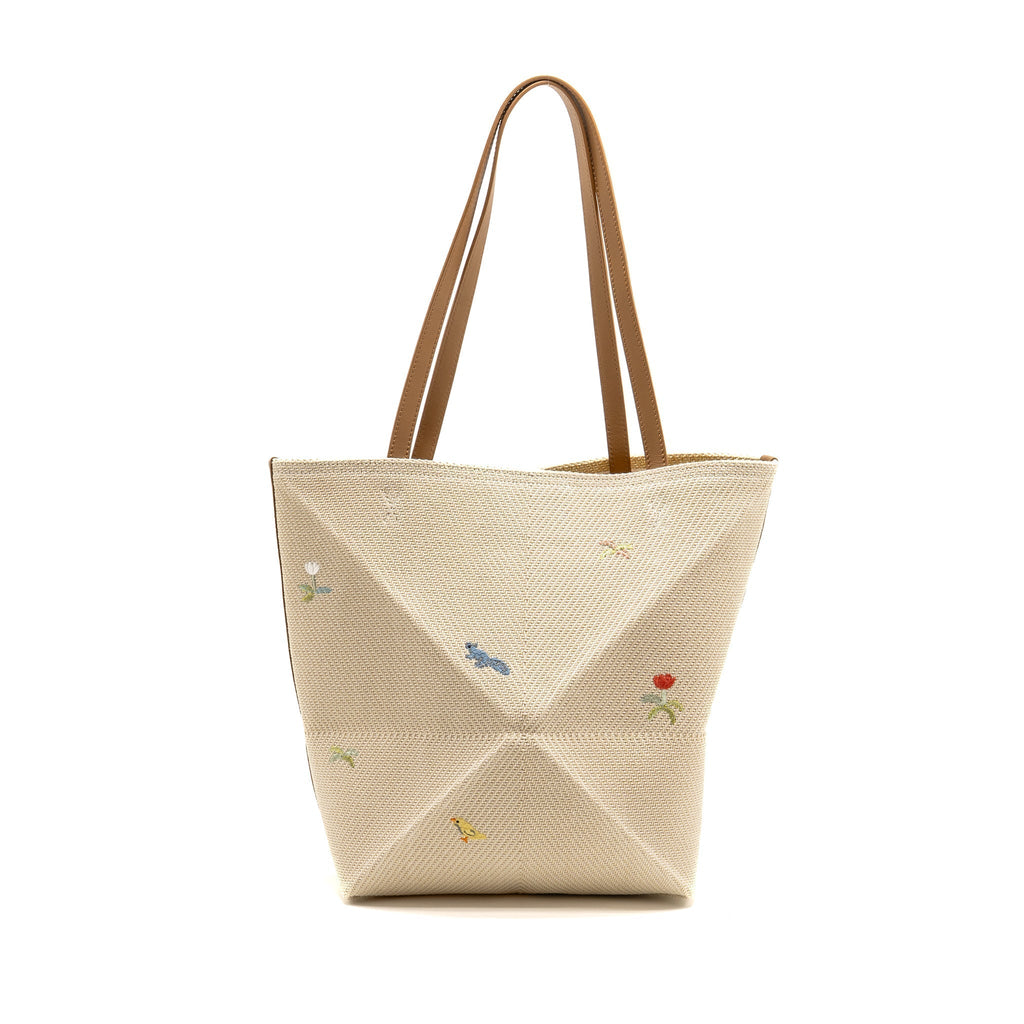 loewe-suna-fujita-limited-edition-medium-puzzle-fold-tote-bag-canvas-leather-beige-multicolour