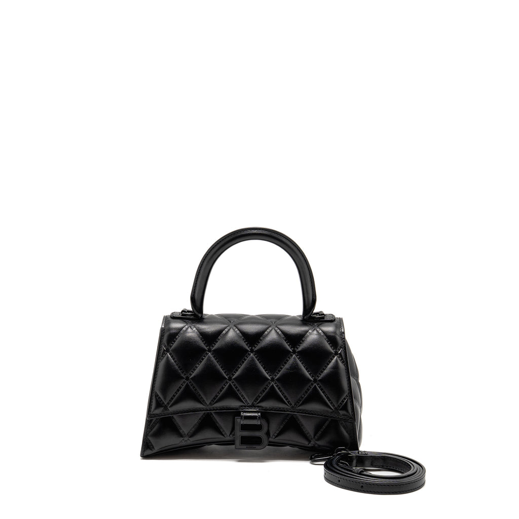 balenciaga-small-hourglass-bag-quilted-calfskin-so-black