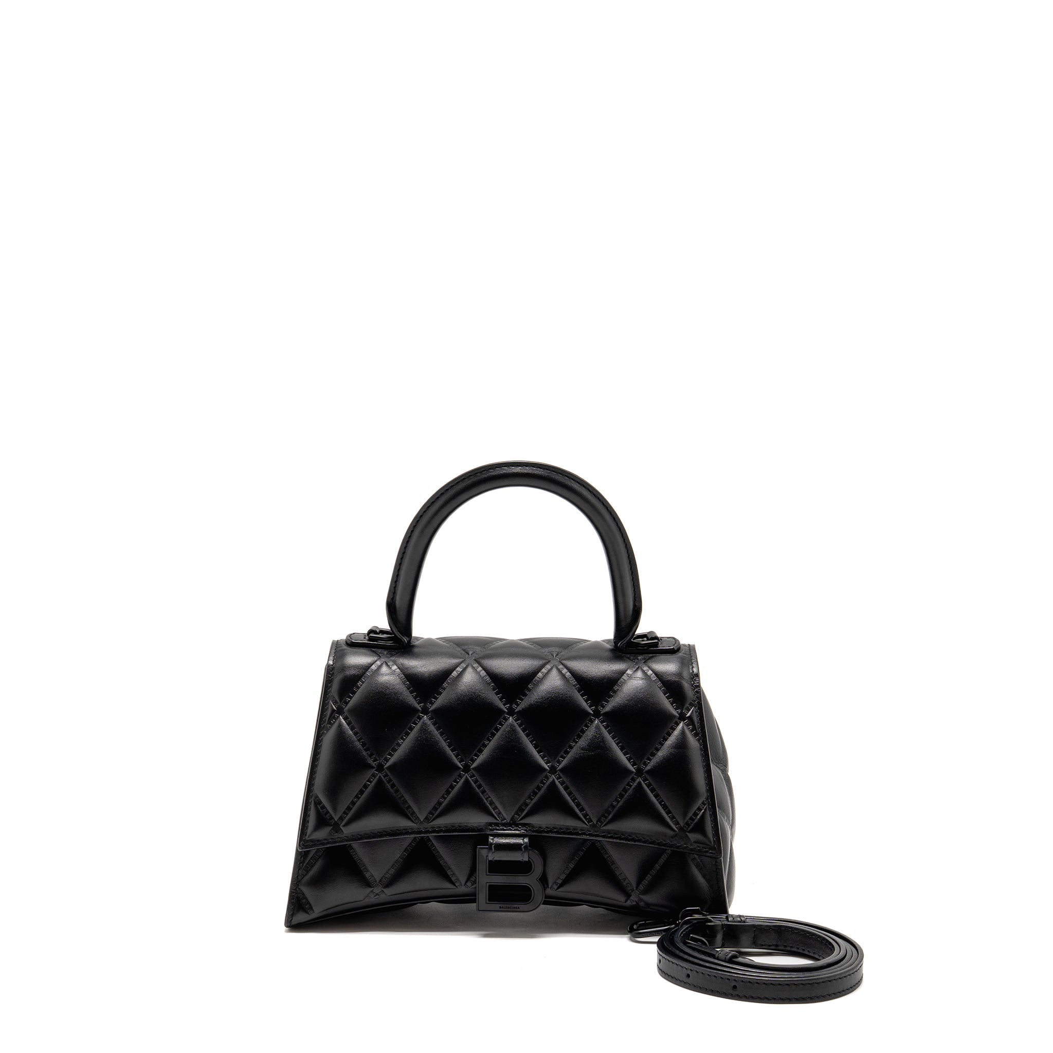 balenciaga-small-hourglass-bag-quilted-calfskin-so-black
