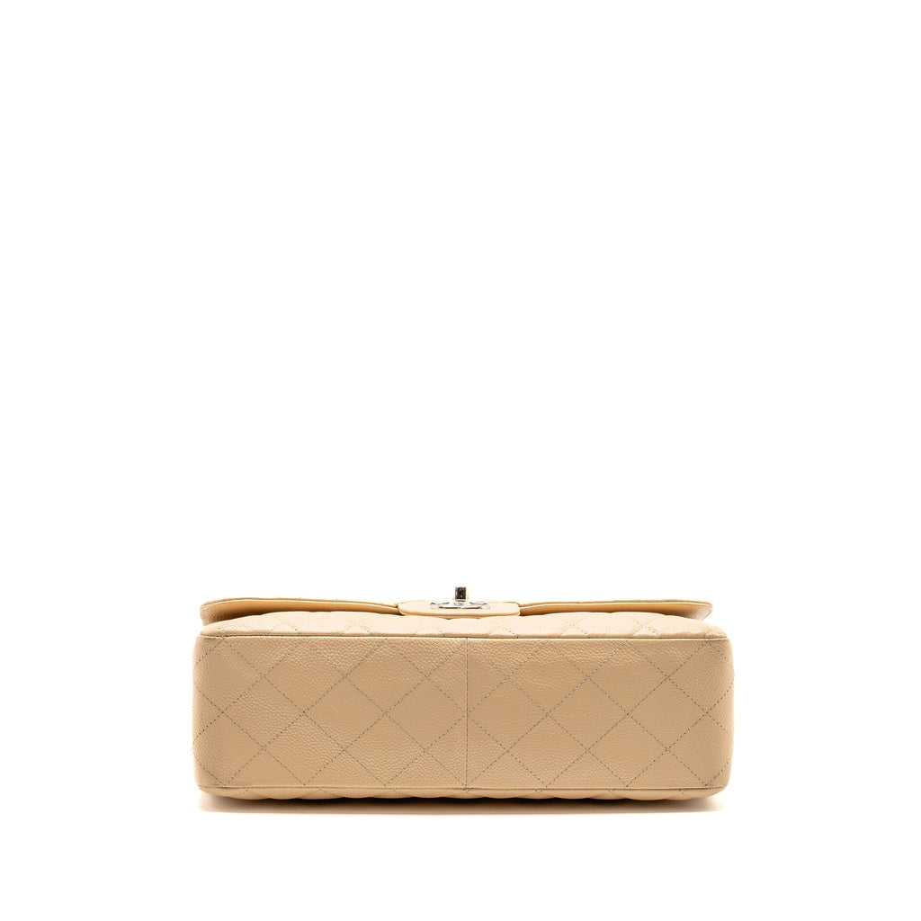 chanel-jumbo-classic-single-flap-bag-caviar-beige-shw