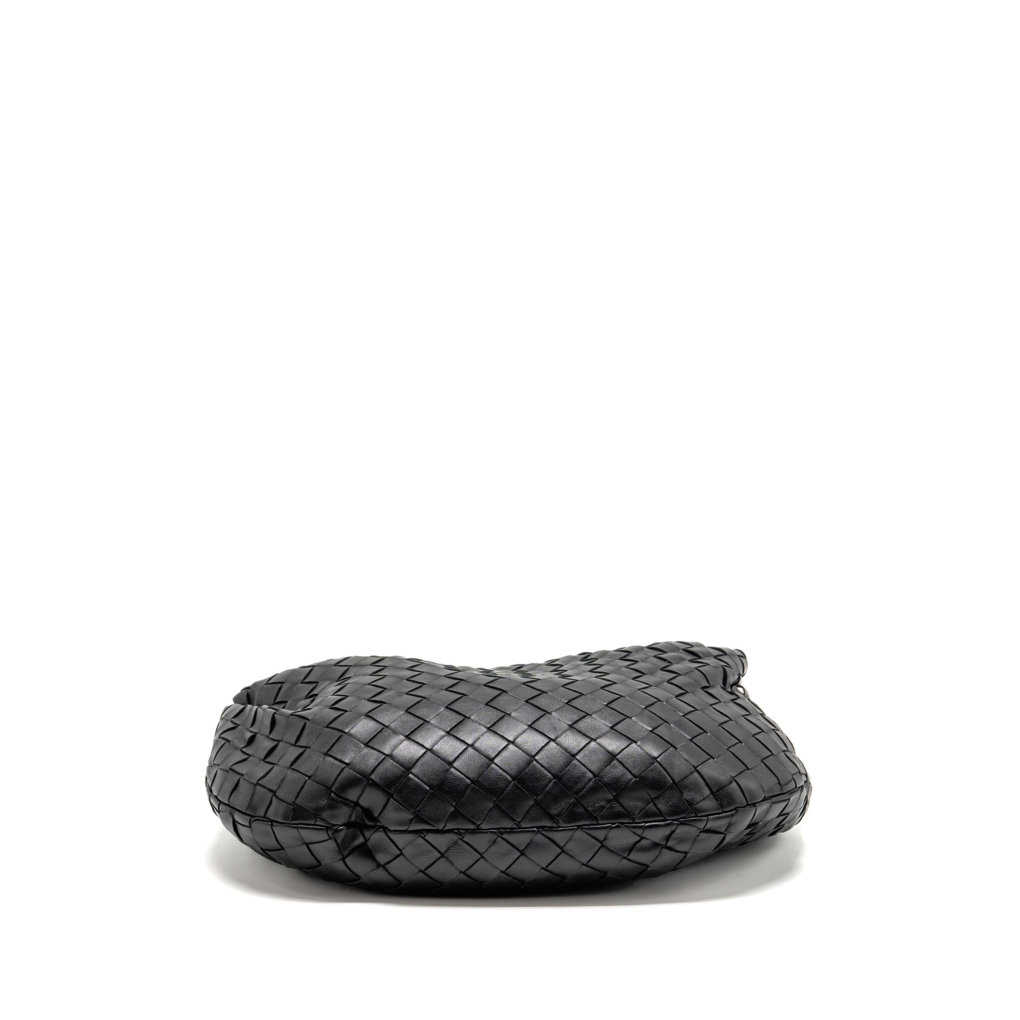 bottega-veneta-small-jodie-lambskin-black-shw-1