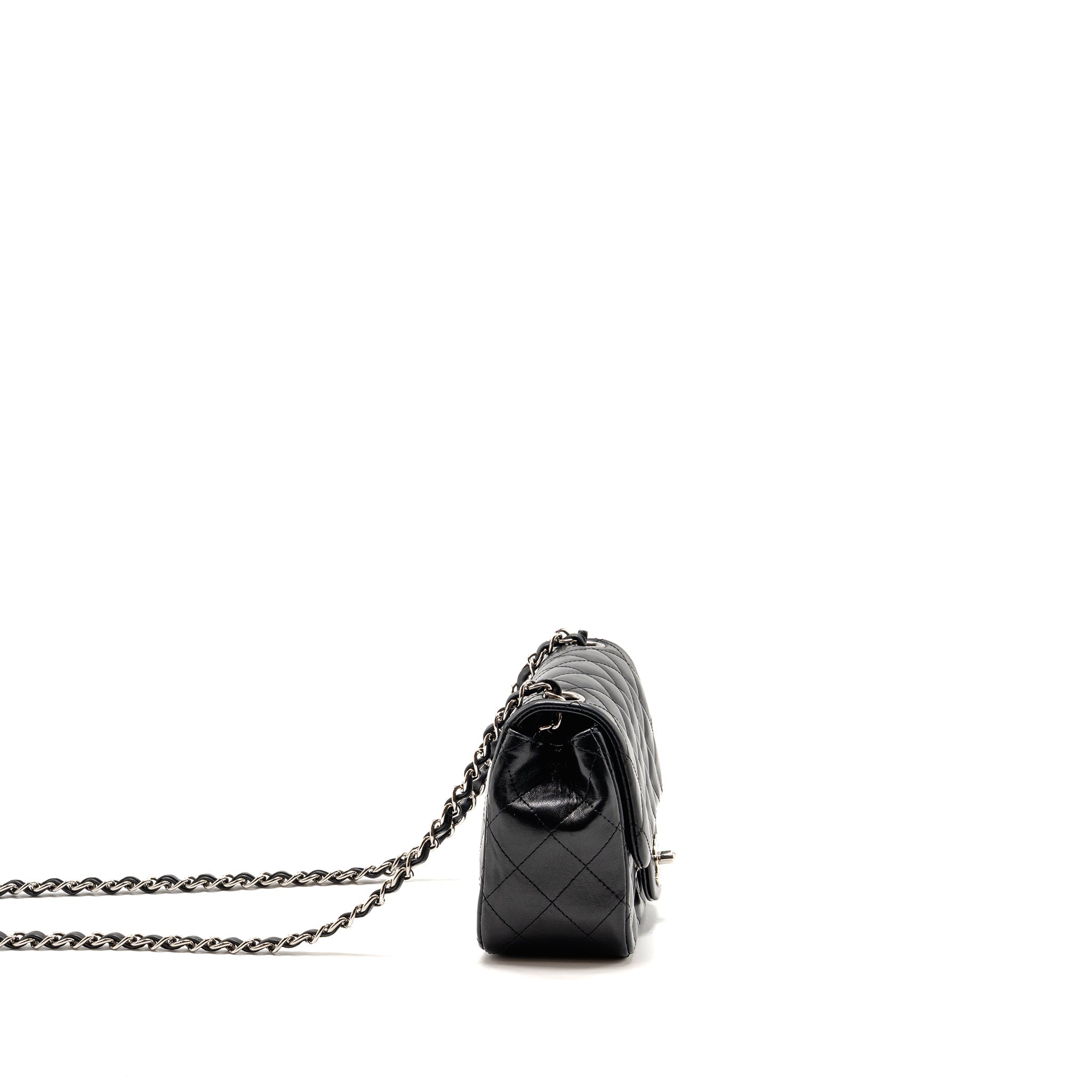 chanel-classic-mini-square-flap-bag-lambskin-black-shw