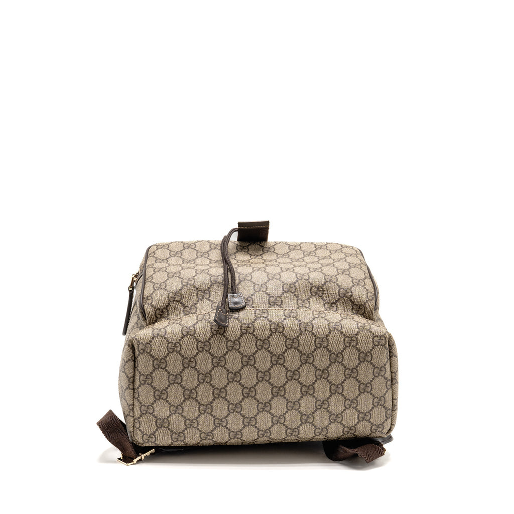 gucci-single-buckle-backpack-gg-supreme-canvas-brown-shw