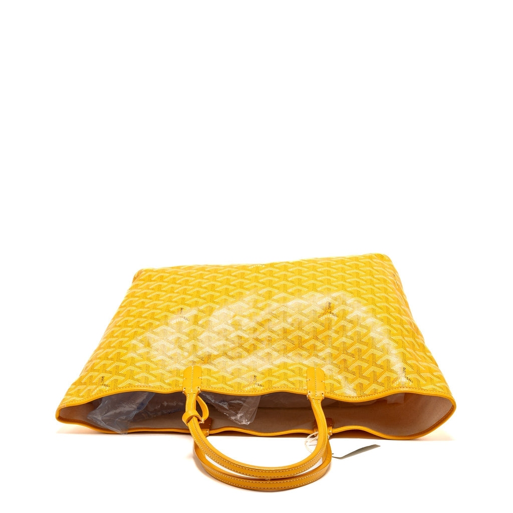 goyard-saint-louis-pm-tote-bag-goyardine-canvas-calfskin-leather-yellow-shw