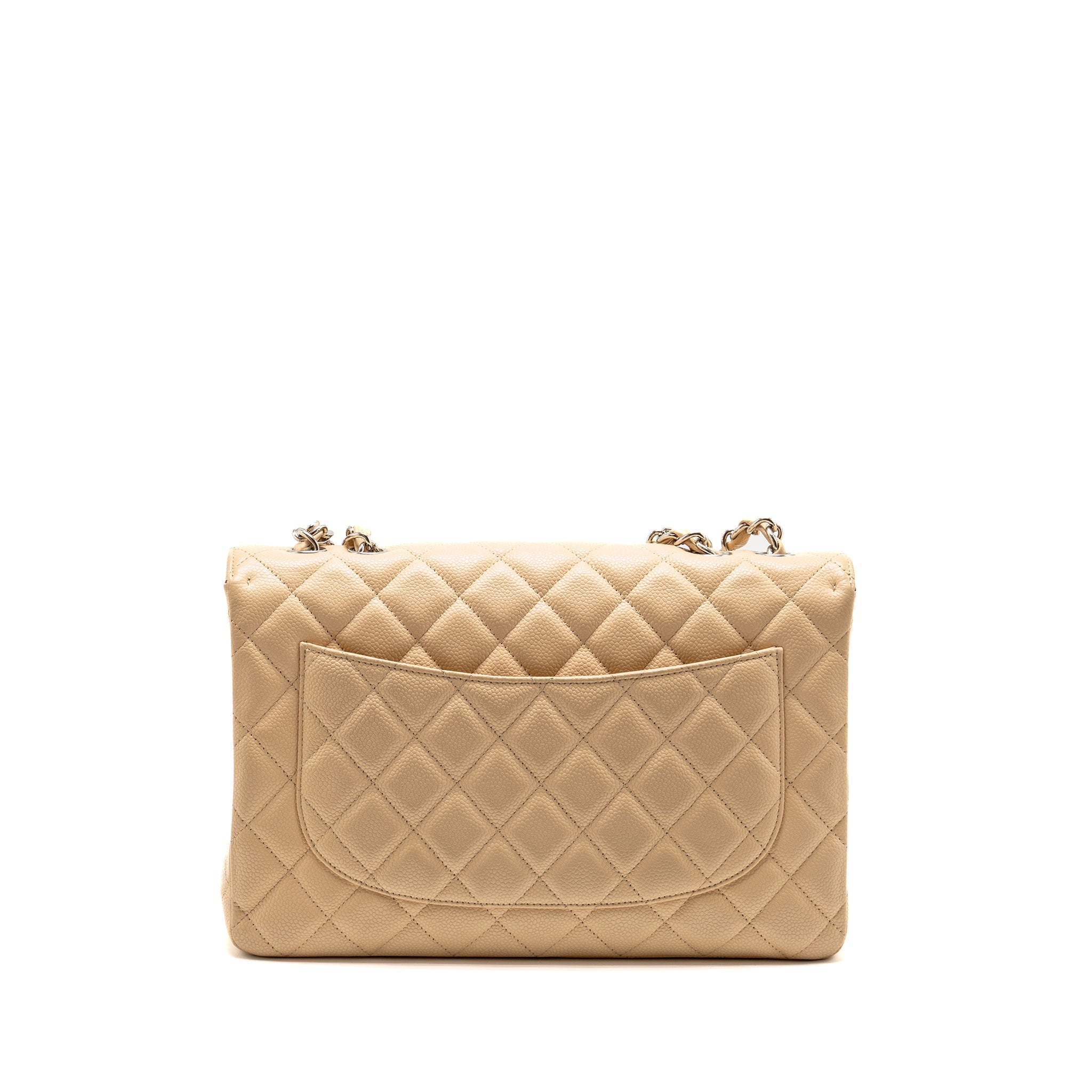 chanel-jumbo-classic-single-flap-bag-caviar-beige-shw