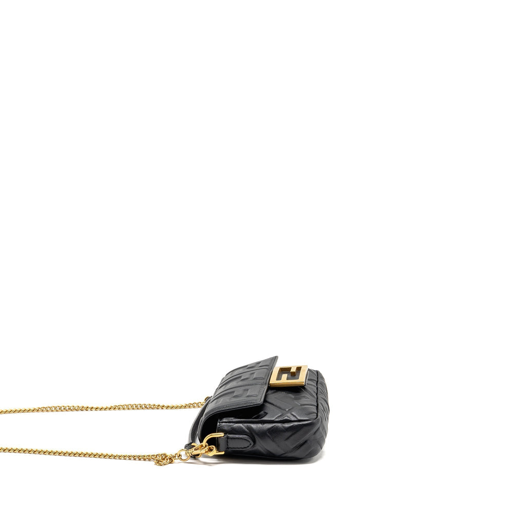 fendi-mini-baguette-bag-ff-motif-lambskin-black-ghw