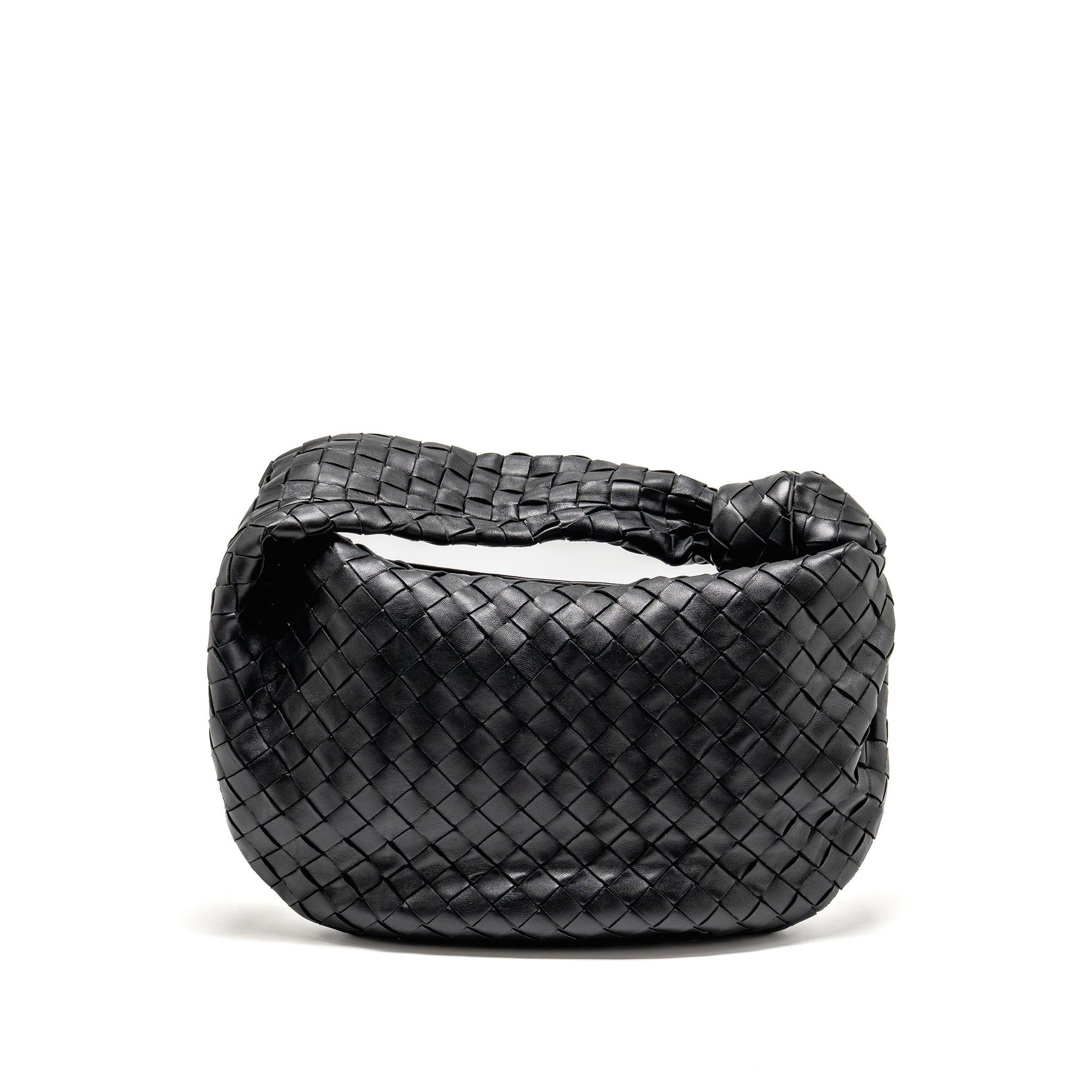 bottega-veneta-small-jodie-lambskin-black-shw-1