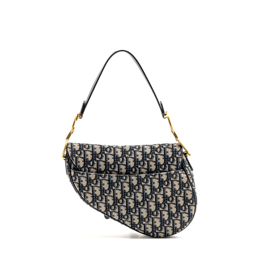 dior-medium-saddle-bag-blue-oblique-canvas-calfskin-ghw