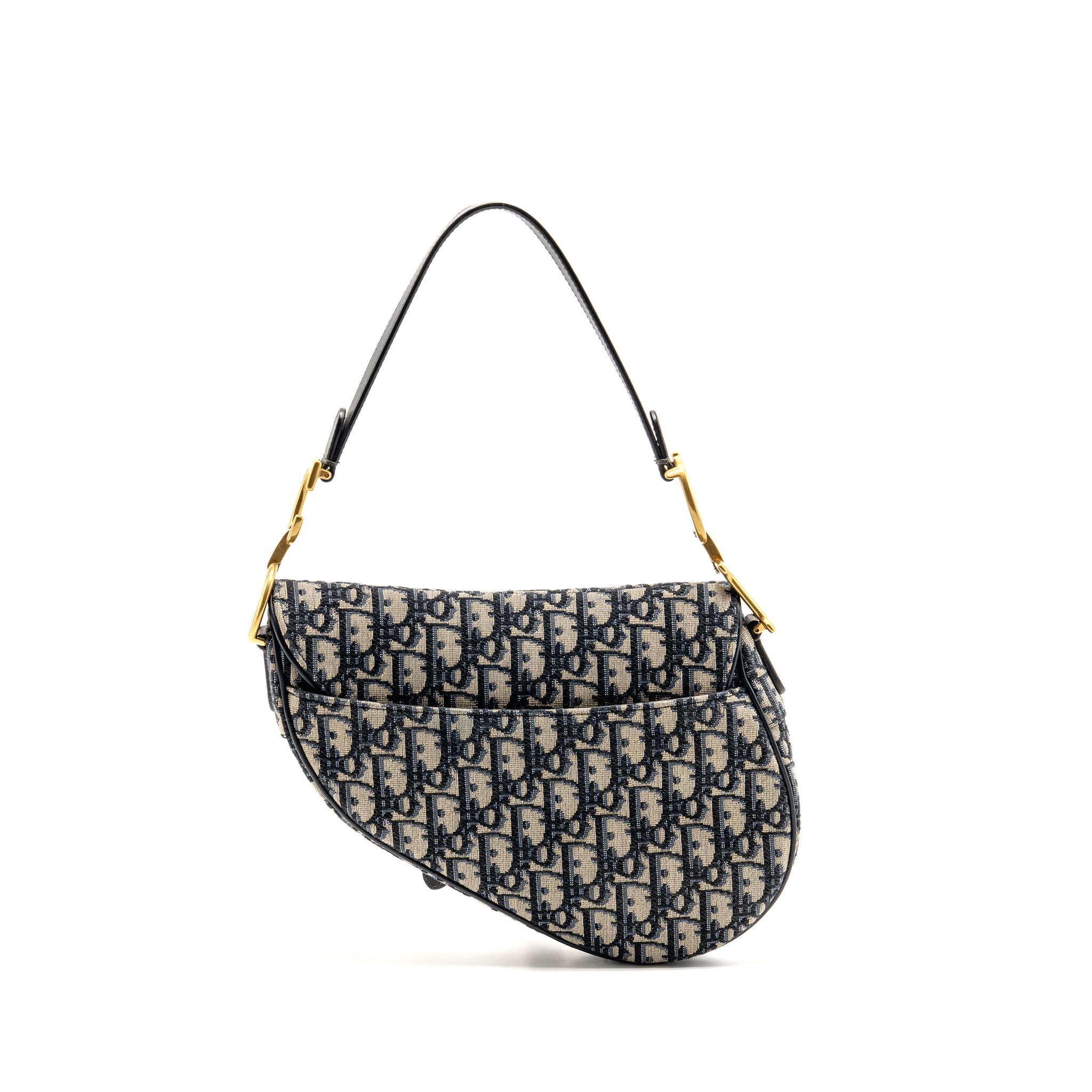 dior-medium-saddle-bag-blue-oblique-canvas-calfskin-ghw