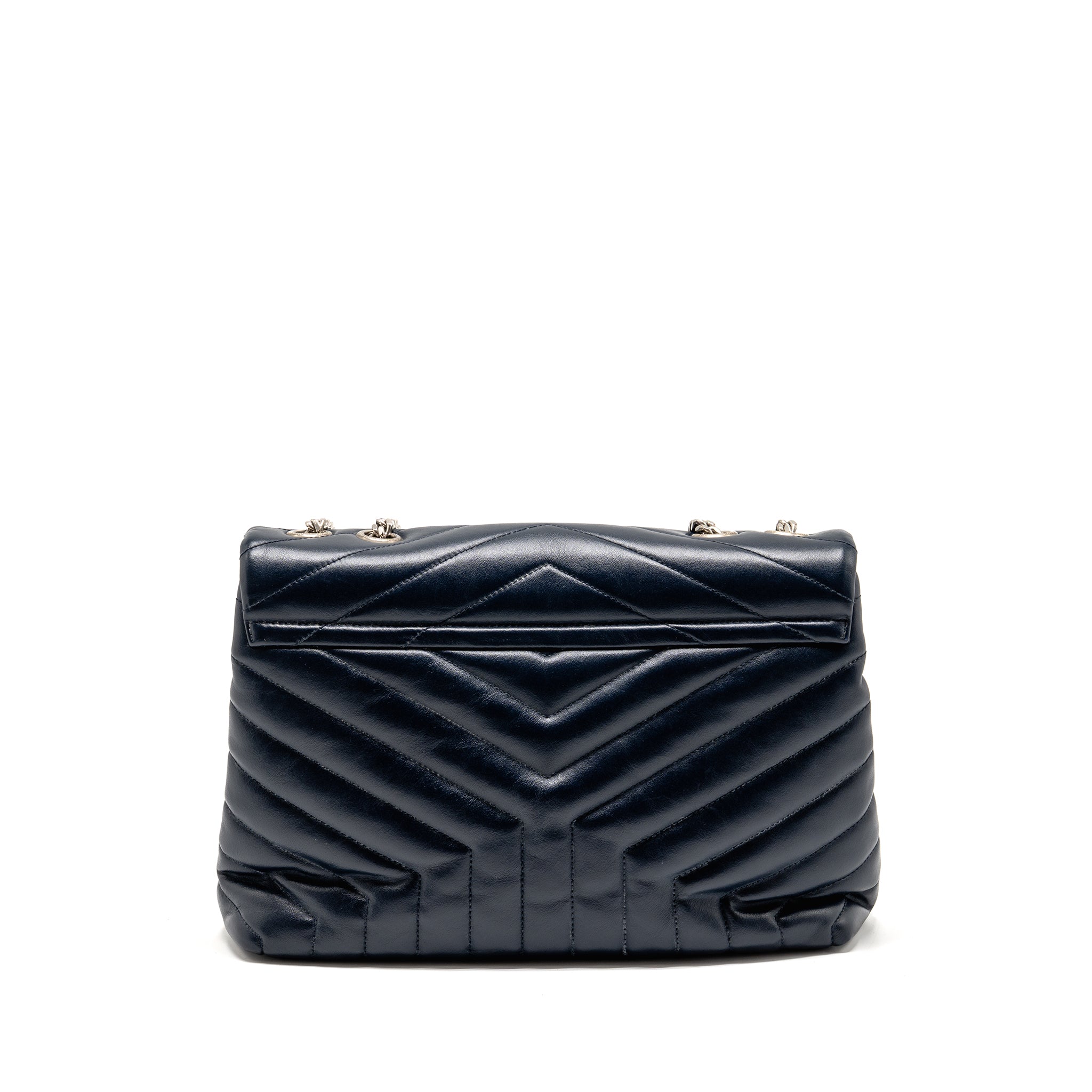 saint-laurent-ysl-medium-lou-lou-bag-calfskin-dark-blue-shw