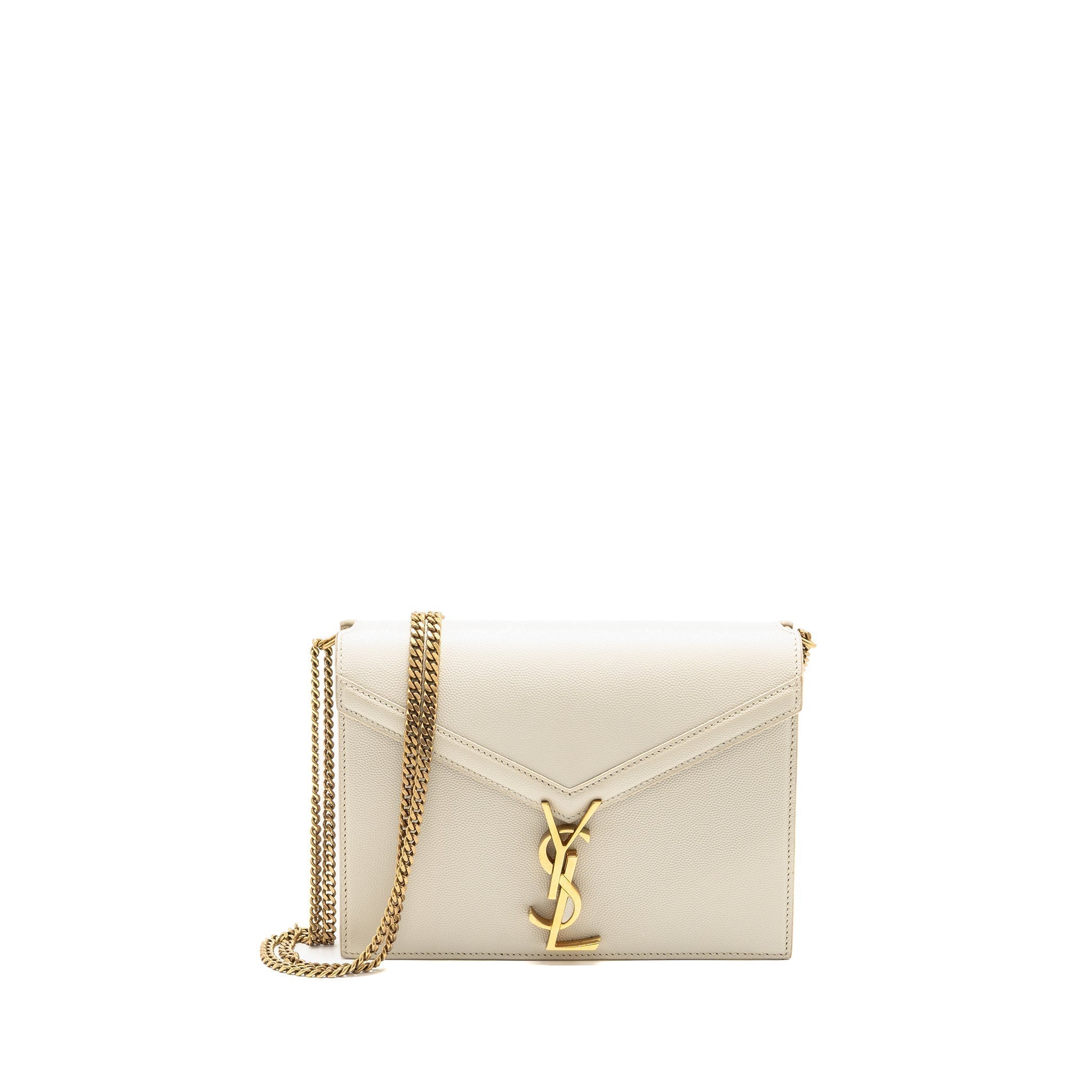saint-laurent-ysl-cassandra-chain-wallet-grained-calfskin-creamy-white-ghw