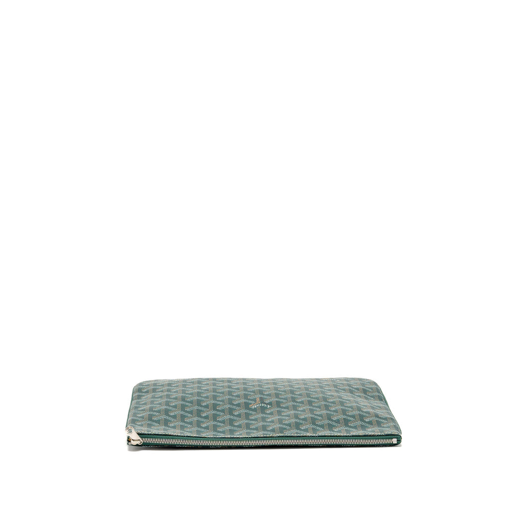 goyard-senat-mm-pouch-goyardine-canvas-green-shw