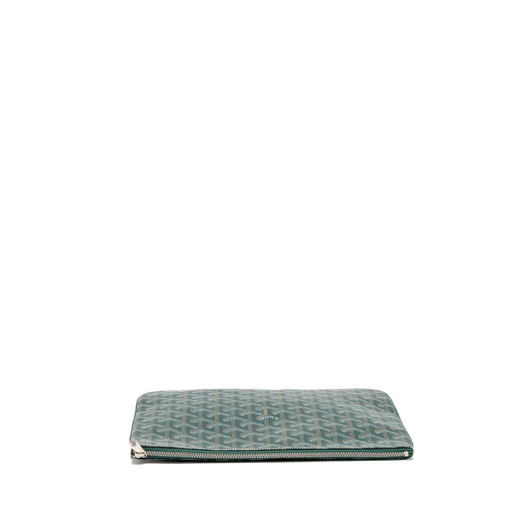 goyard-senat-mm-pouch-goyardine-canvas-green-shw