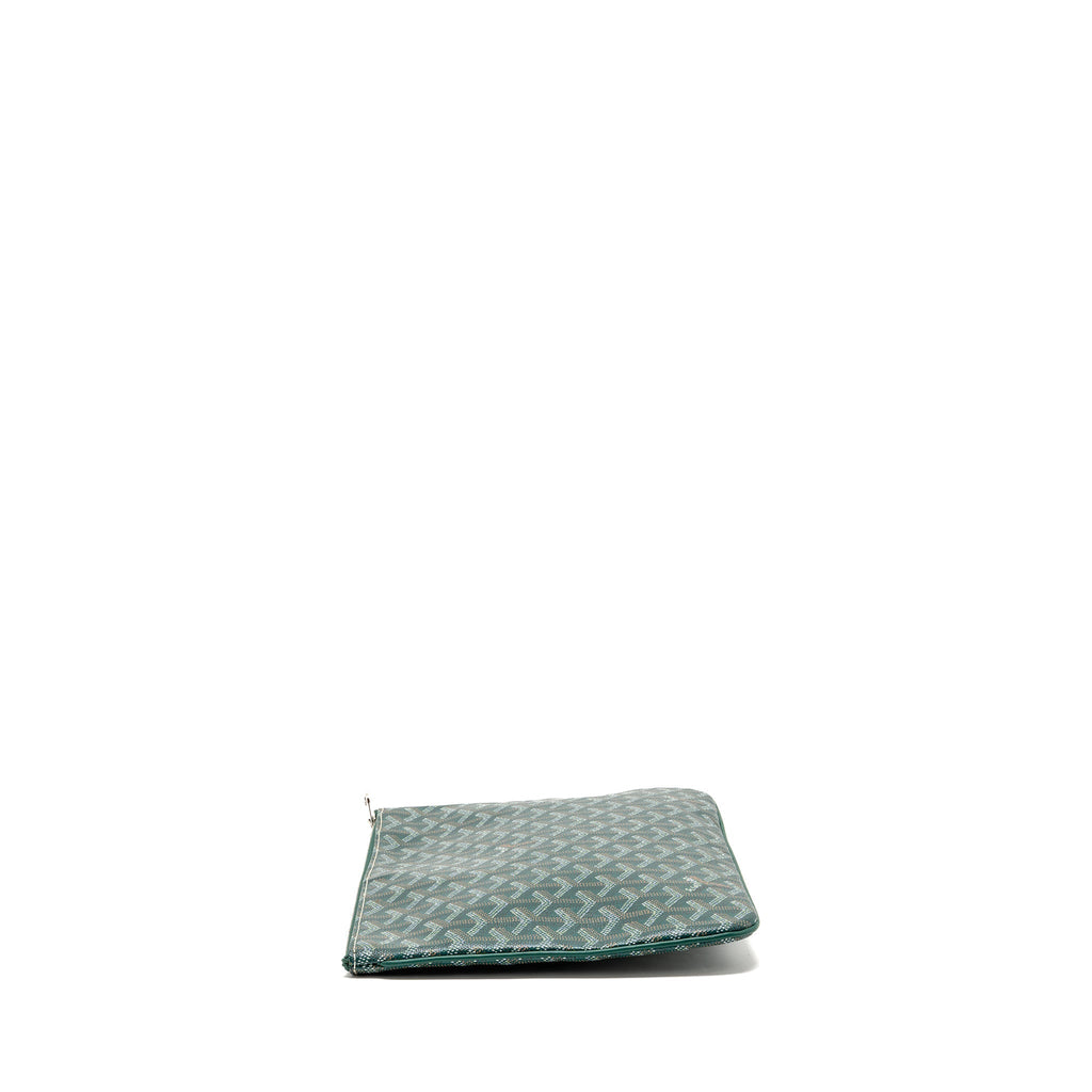 goyard-senat-mm-pouch-goyardine-canvas-green-shw