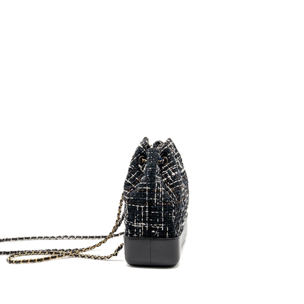 chanel-small-gabrielle-tweed-backpack-black-white-brown-multicolour-hardware