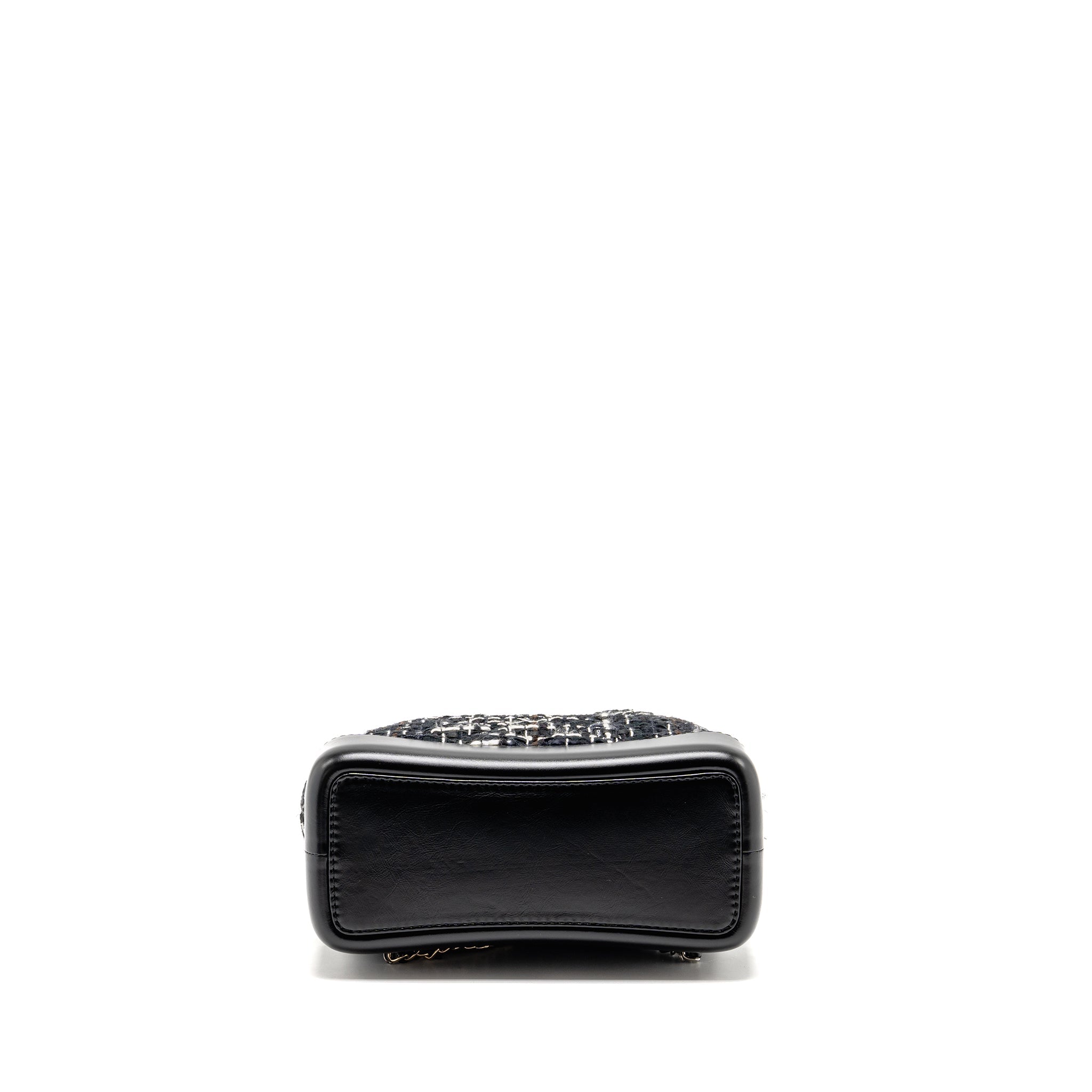 chanel-small-gabrielle-tweed-backpack-black-white-brown-multicolour-hardware