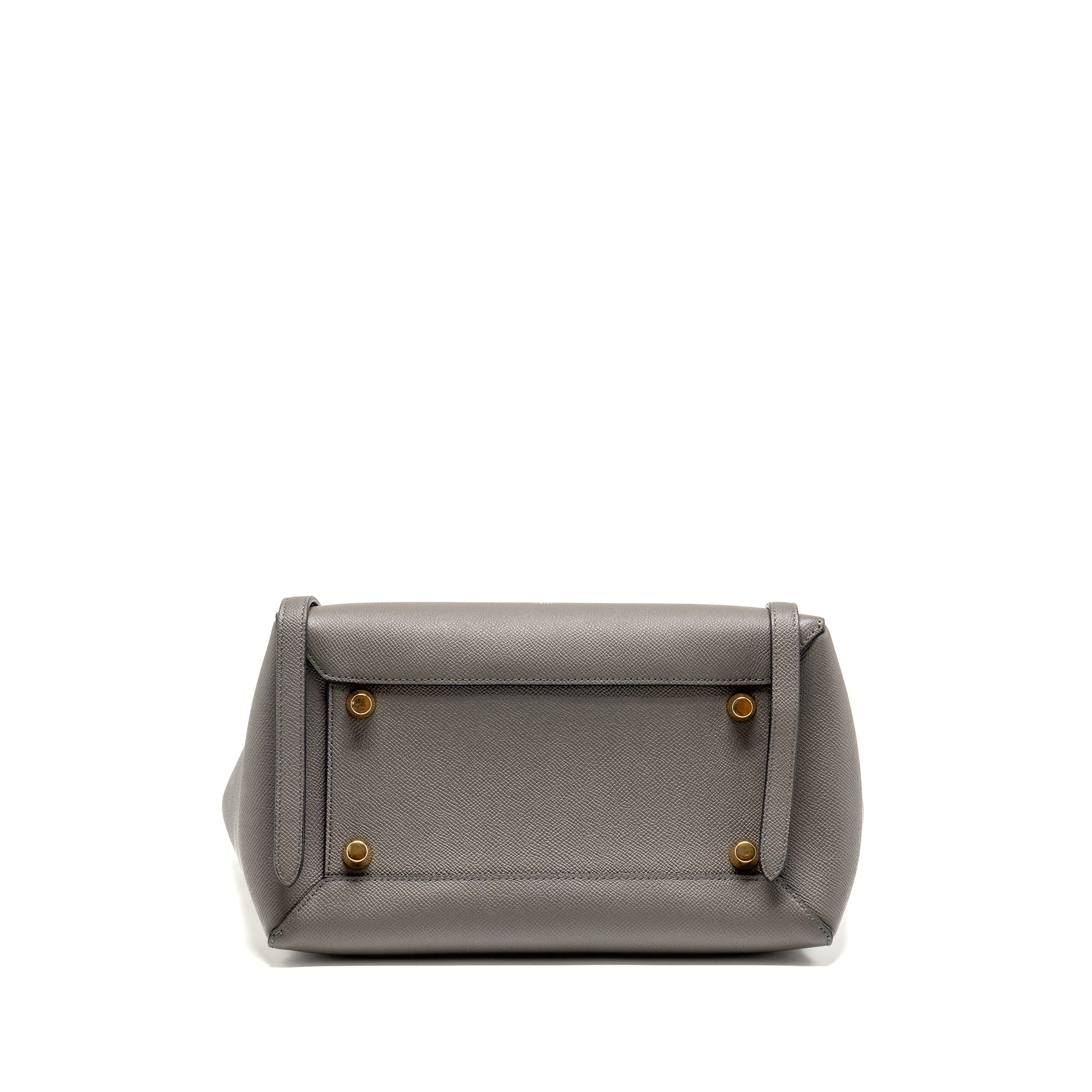celine-mini-belt-bag-grained-calfskin-grey-ghw-1