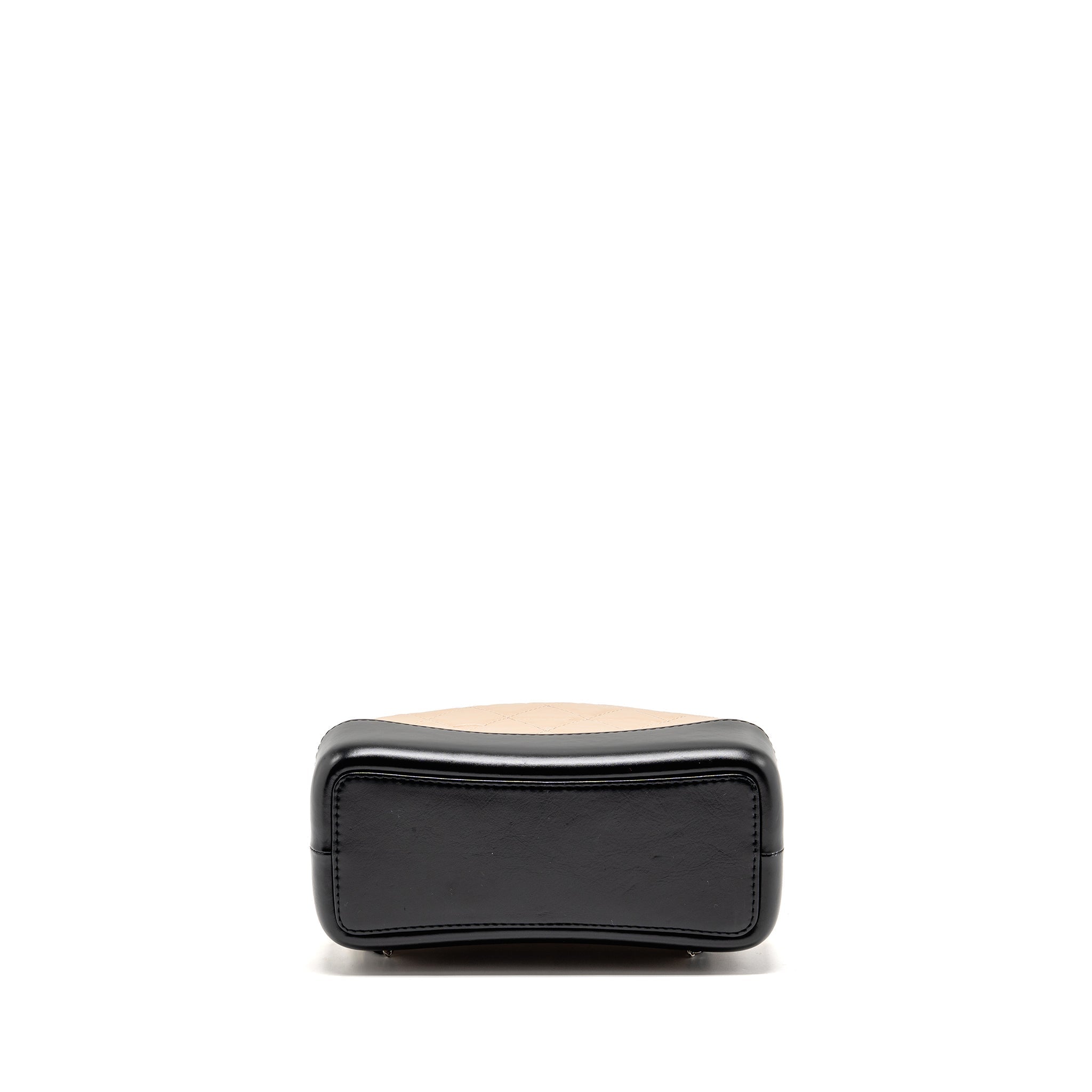 chanel-small-gabrielle-backpack-aged-calfskin-beige-black-multicolour-hardware-1