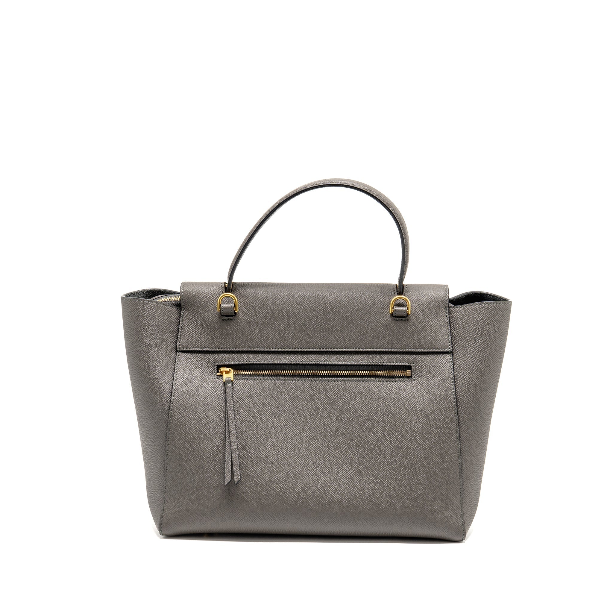 celine-mini-belt-bag-grained-calfskin-grey-ghw-1