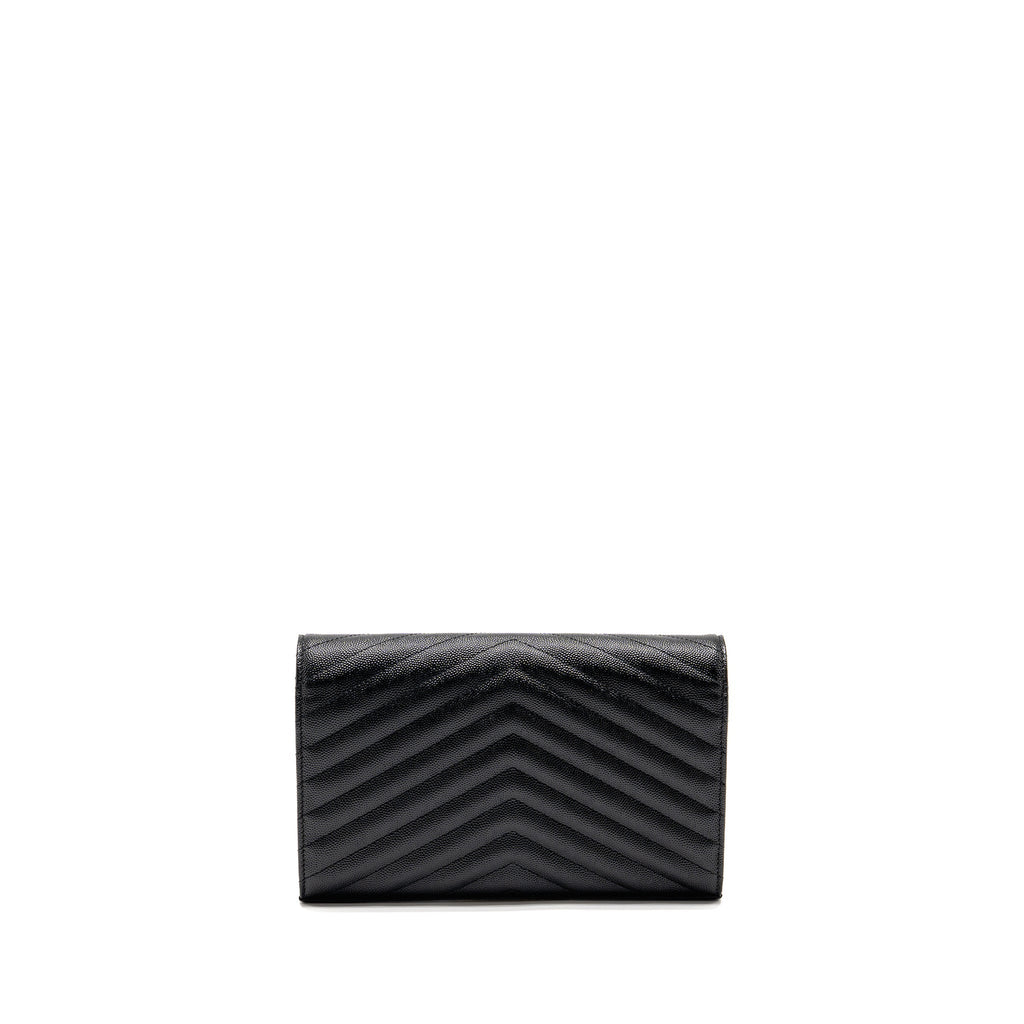 saint-laurent-ysl-envelope-chain-wallet-calfskin-black-shw-copy