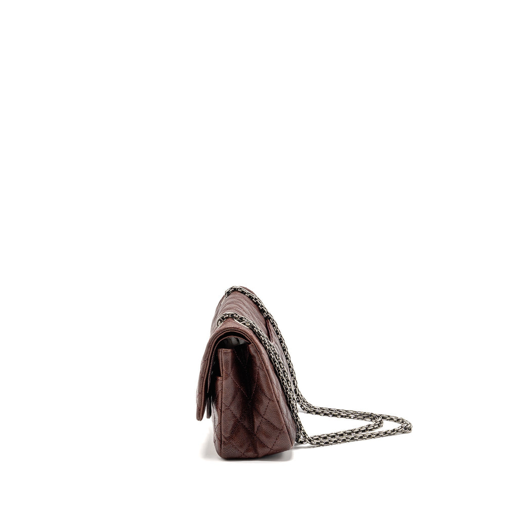chanel-small-2-55-reissue-double-flap-bag-caviar-dark-red-shw