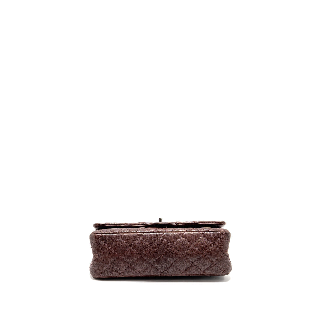 chanel-small-2-55-reissue-double-flap-bag-caviar-dark-red-shw