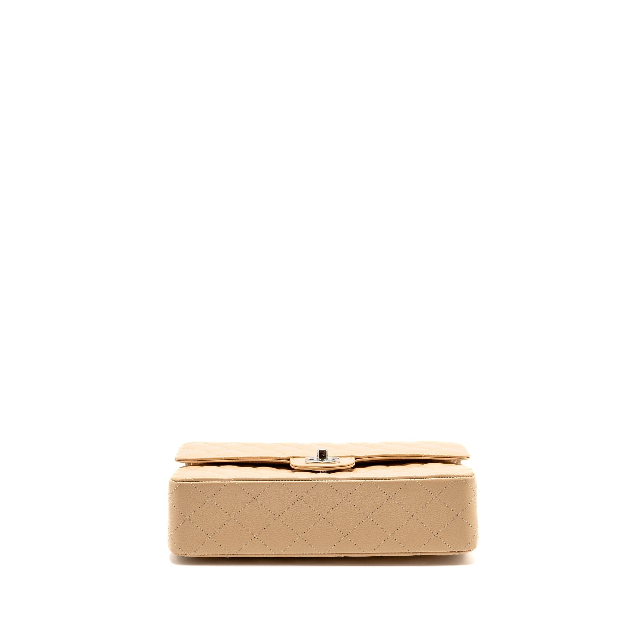 chanel-medium-classic-double-flap-bag-caviar-beige-shw-microchip