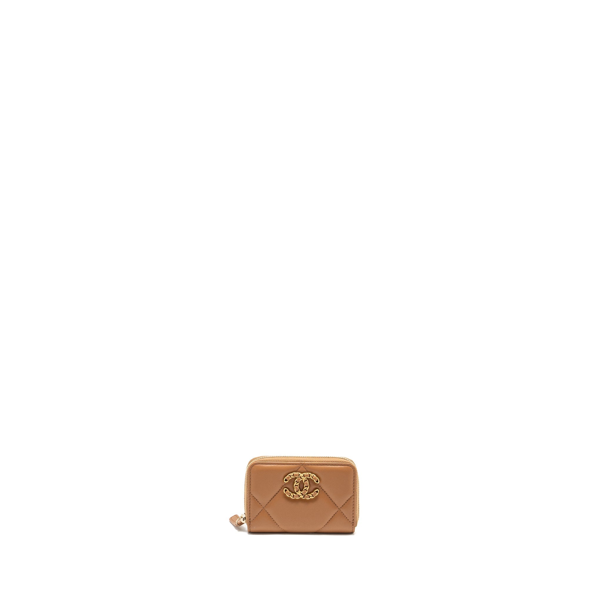 chanel-19-zip-card-holder-lambskin-beige-ghw-microchip