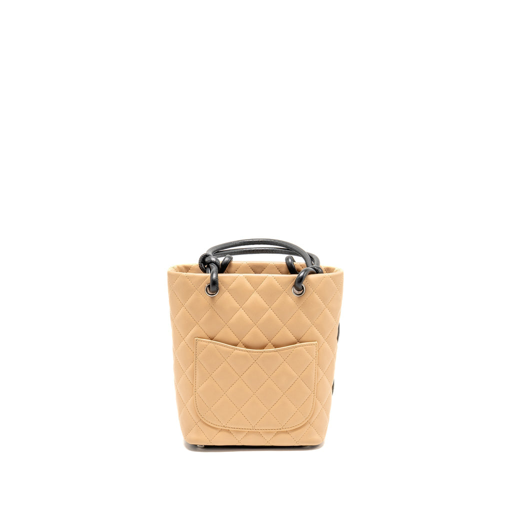 chanel-cambon-tote-bag-lambskin-beige-black-shw-copy
