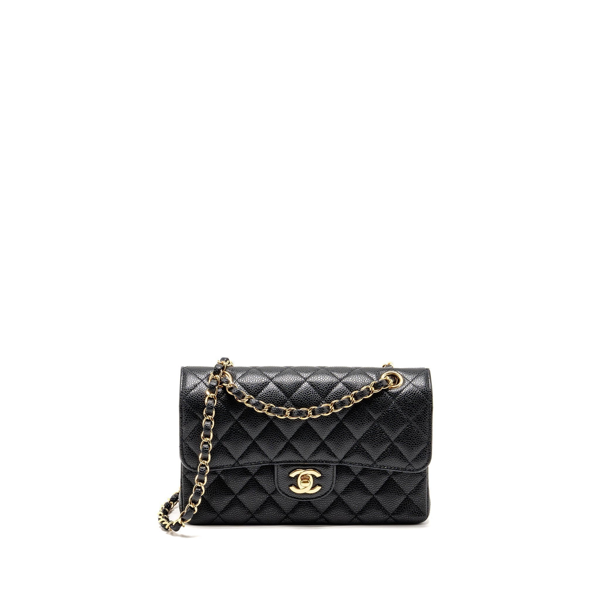 chanel-small-classic-double-flap-bag-caviar-black-ghw-microchip-15