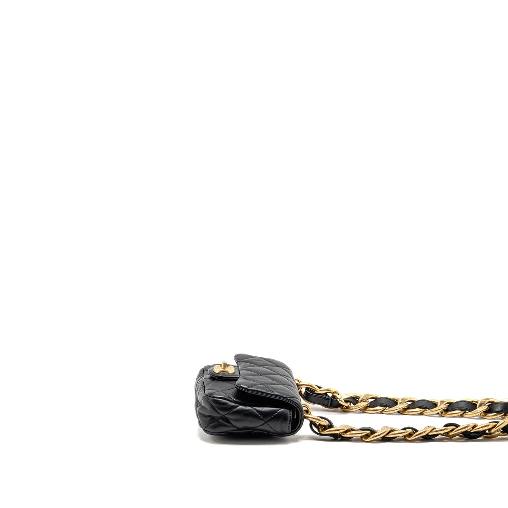 chanel-22s-giant-chain-mini-flap-bag-lambskin-black-brushed-ghwmicrochip