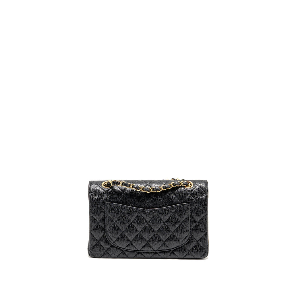 chanel-small-classic-double-flap-bag-caviar-black-ghw-microchip-15