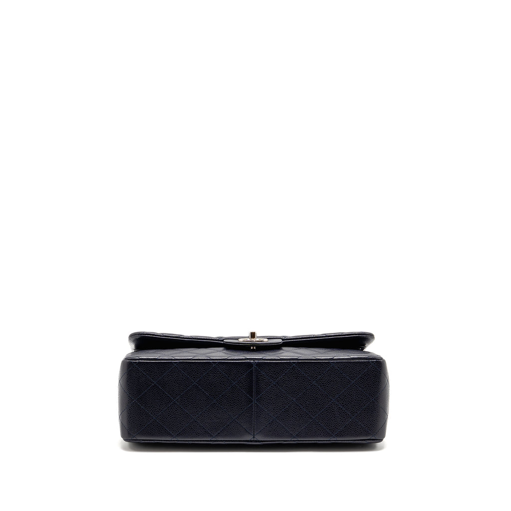 chanel-jumbo-classic-double-flap-bag-caviar-dark-blue-shw
