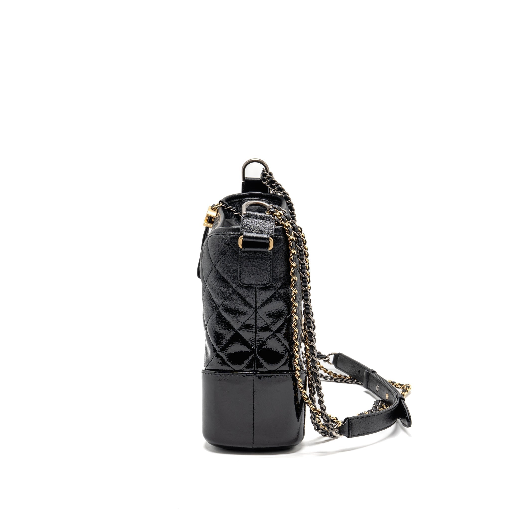 chanel-large-gabrielle-hobo-bag-calfskin-patent-black-multicolor-hardware