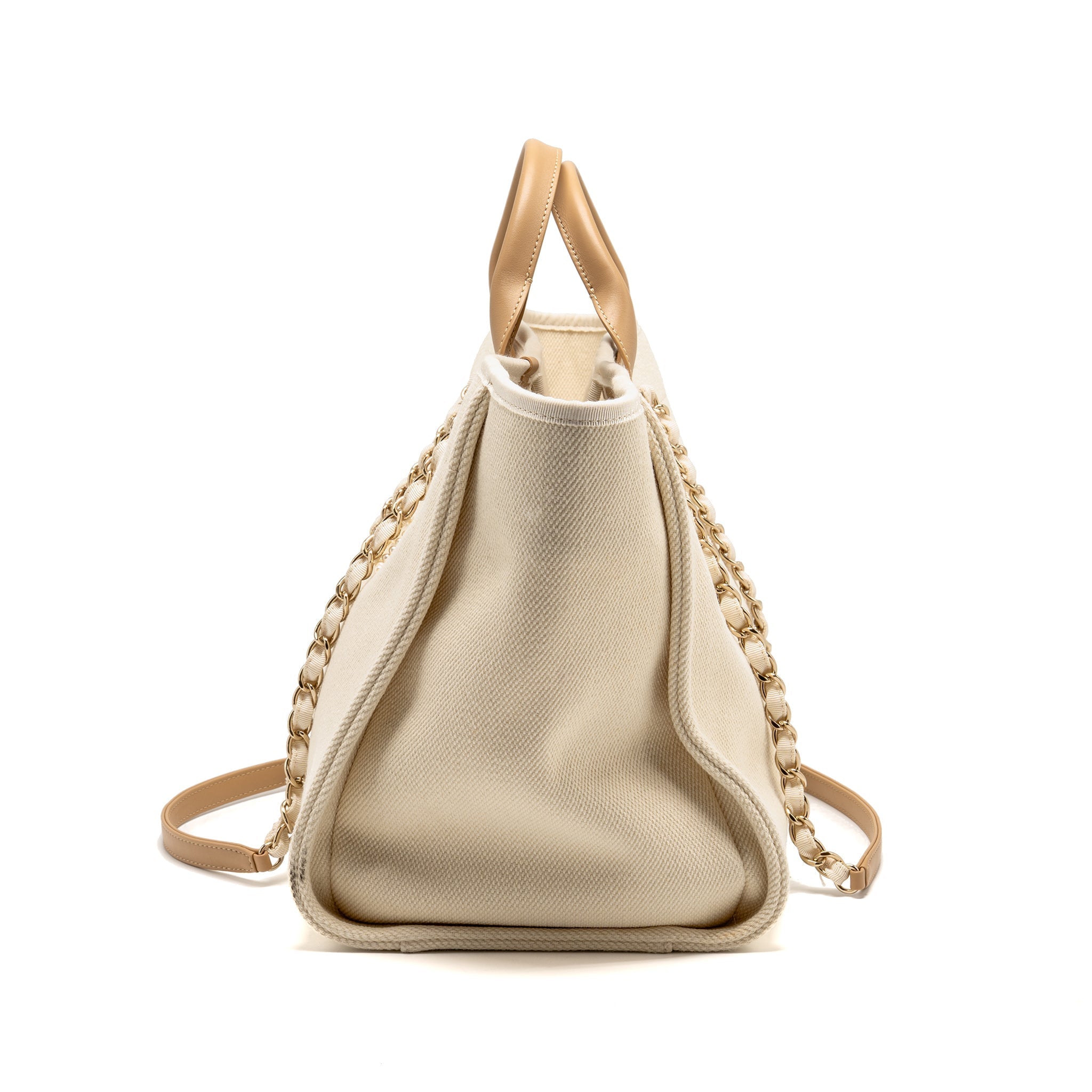 chanel-deauville-tote-bag-with-pearl-logo-fabric-leather-creamy-white-beige-lghw
