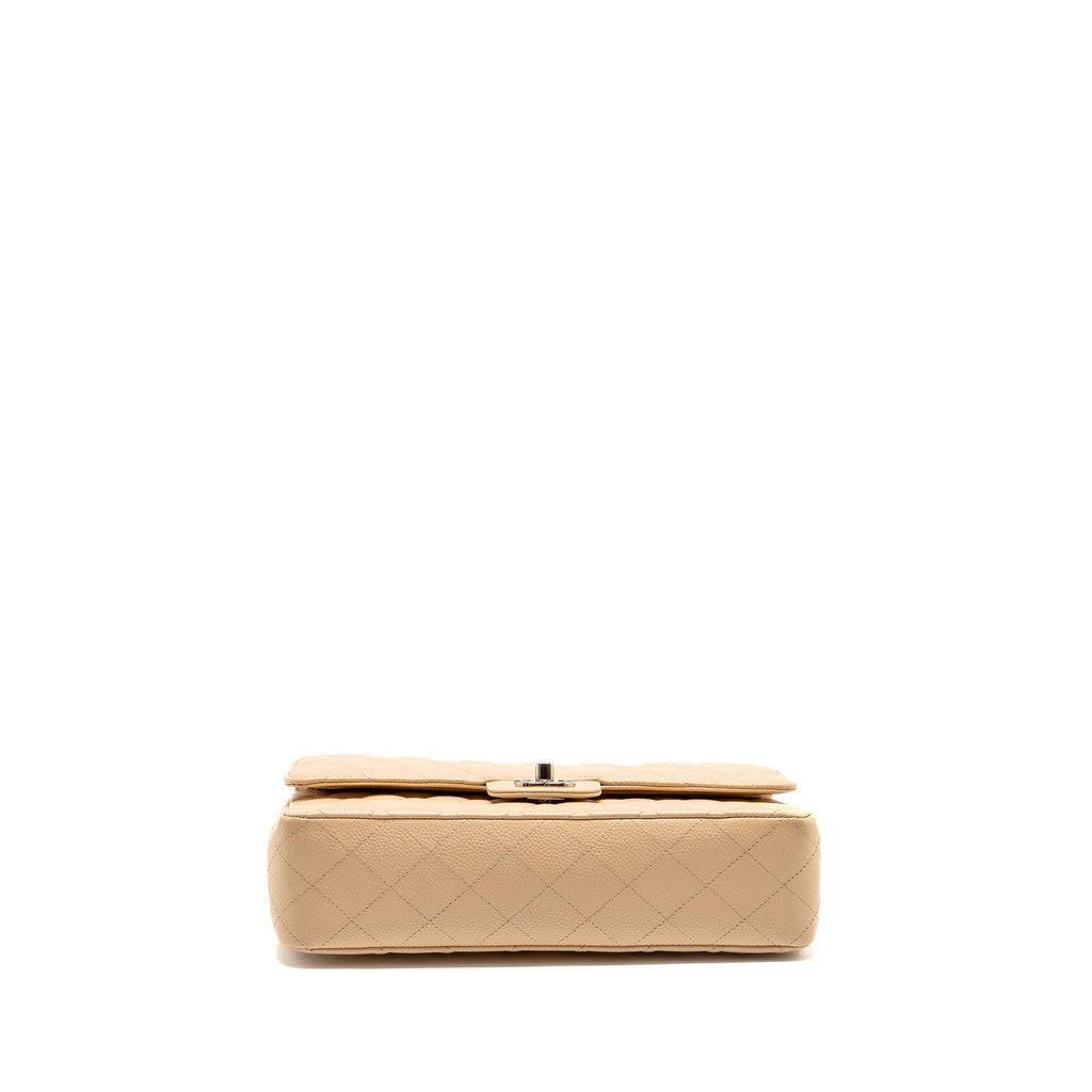 chanel-medium-classic-double-flap-bag-caviar-beige-shw-1