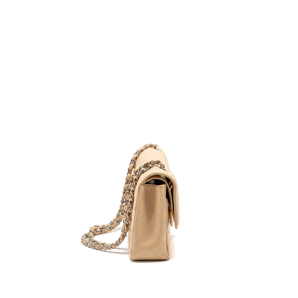 chanel-medium-classic-double-flap-bag-caviar-beige-shw-1
