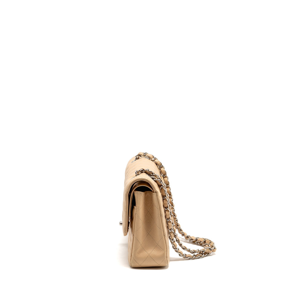 chanel-medium-classic-double-flap-bag-caviar-beige-shw-1