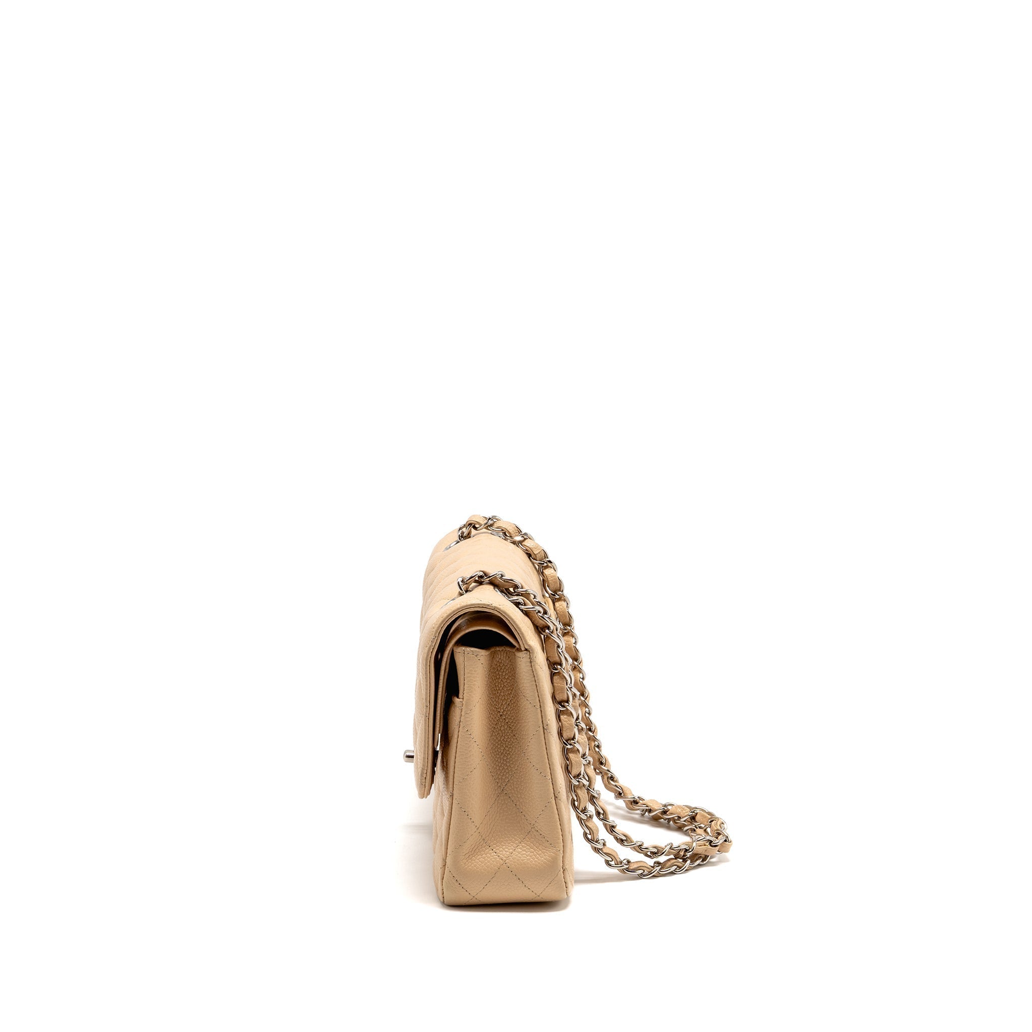 chanel-medium-classic-double-flap-bag-caviar-beige-shw-1