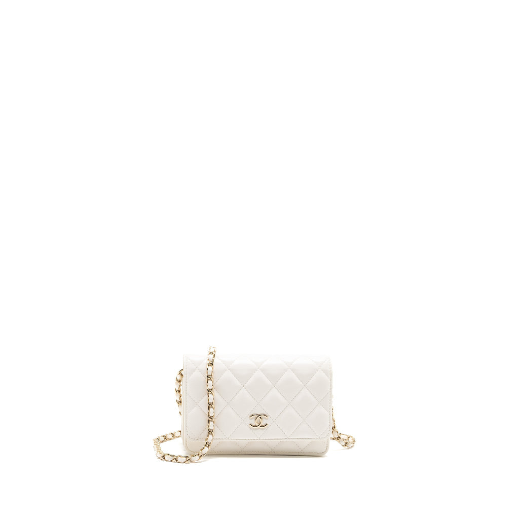 chanel-mini-flap-wallet-with-chain-lambskin-white-lghw-copy