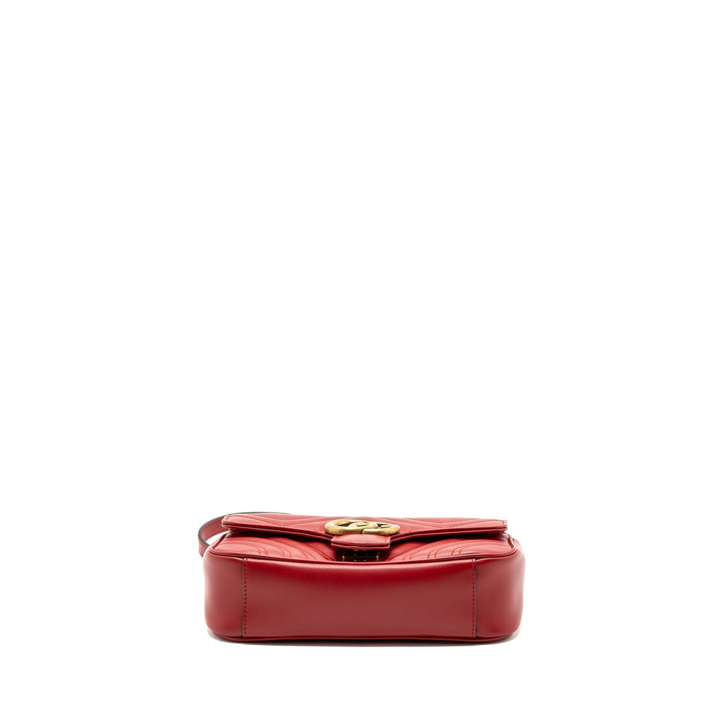 gucci-mini-gg-marmont-shoulder-bag-calfskin-red-ghw