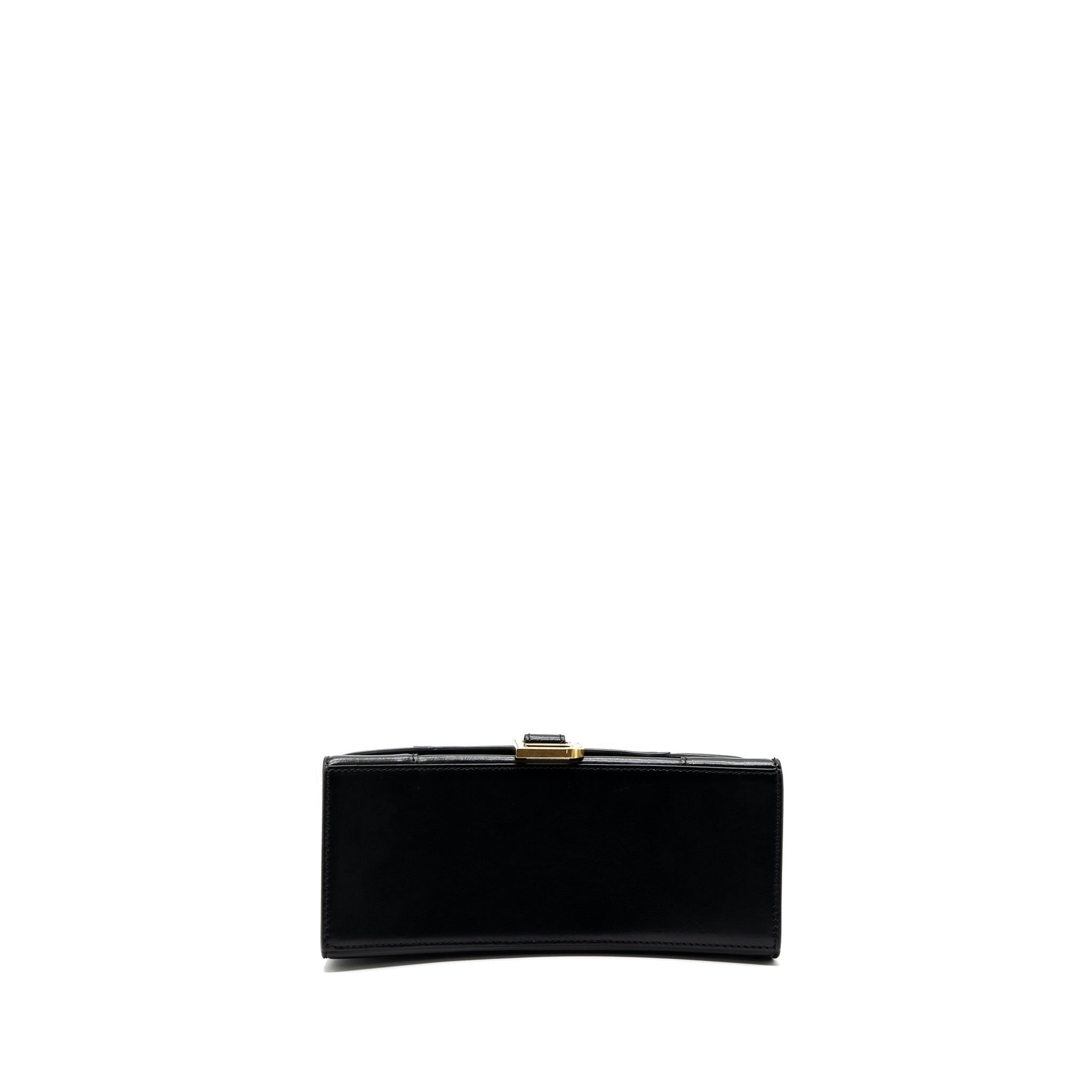 balenciaga-small-hourglass-bag-calfskin-black-ghw