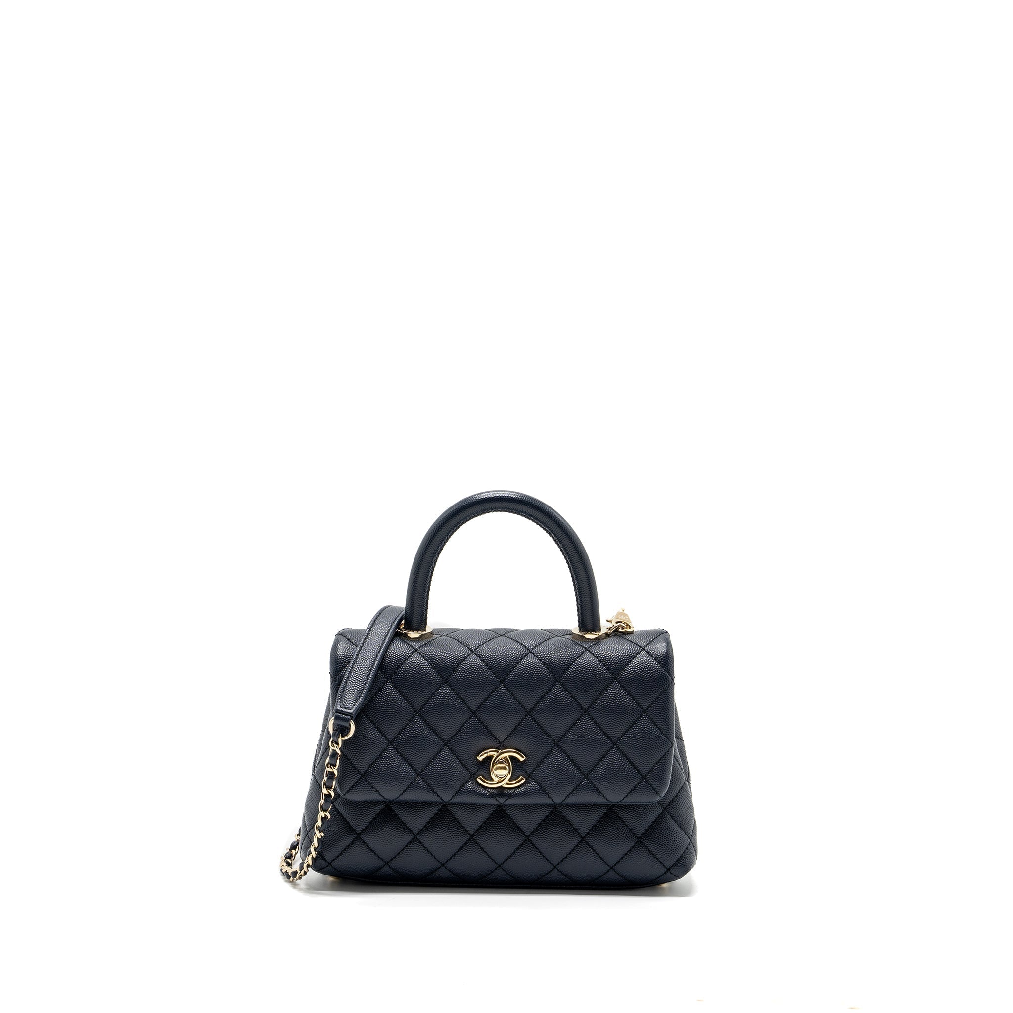 chanel-small-coco-handle-bag-caviar-navy-lghw